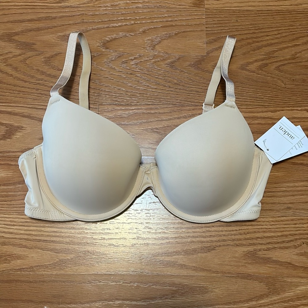 NWT Auden The Everyday Beige Underwire Bra Size 36C